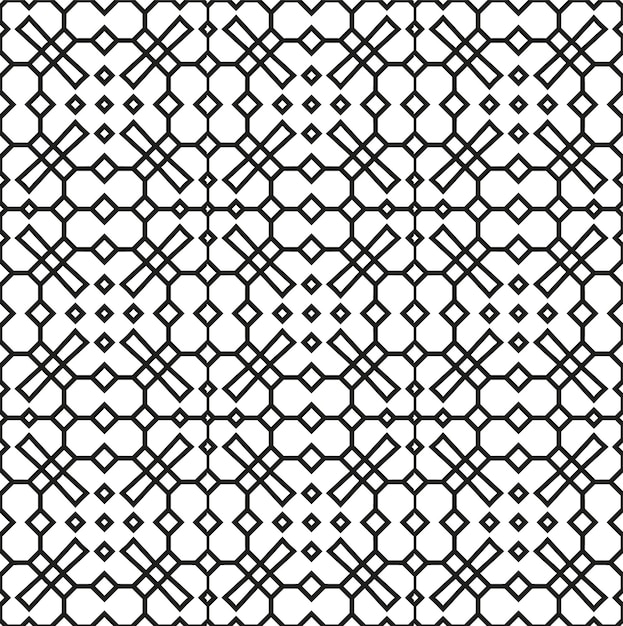 Patrón transparente de vector. Textura con estilo moderno. Repetición de mosaicos geométricos con elementos hexagonales.