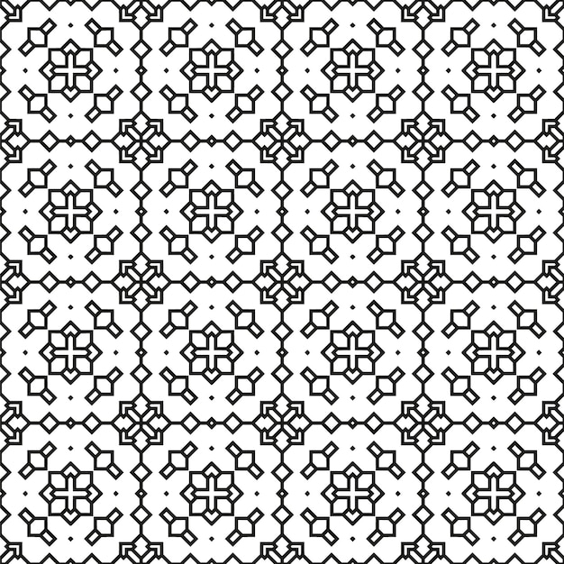 Patrón transparente de vector. Textura con estilo moderno. Repetición de mosaicos geométricos con elementos hexagonales.
