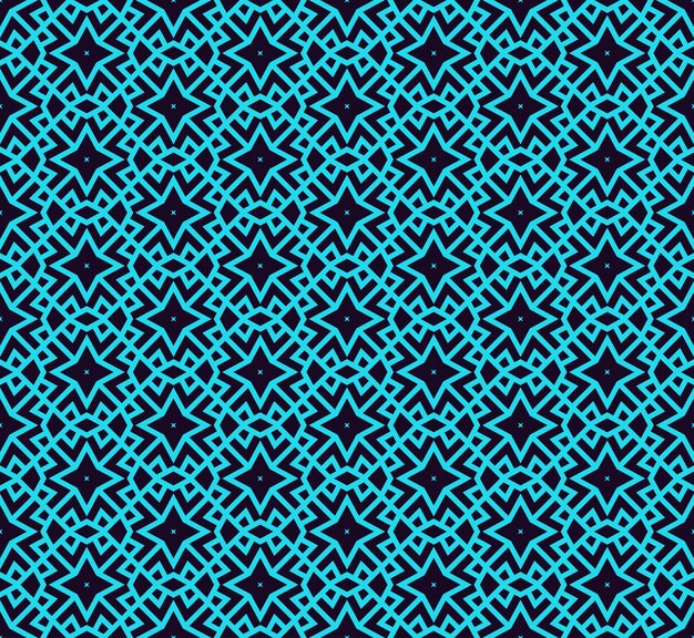 Patrón transparente de vector Textura lineal elegante moderna Repetición de mosaicos geométricos con elementos de línea