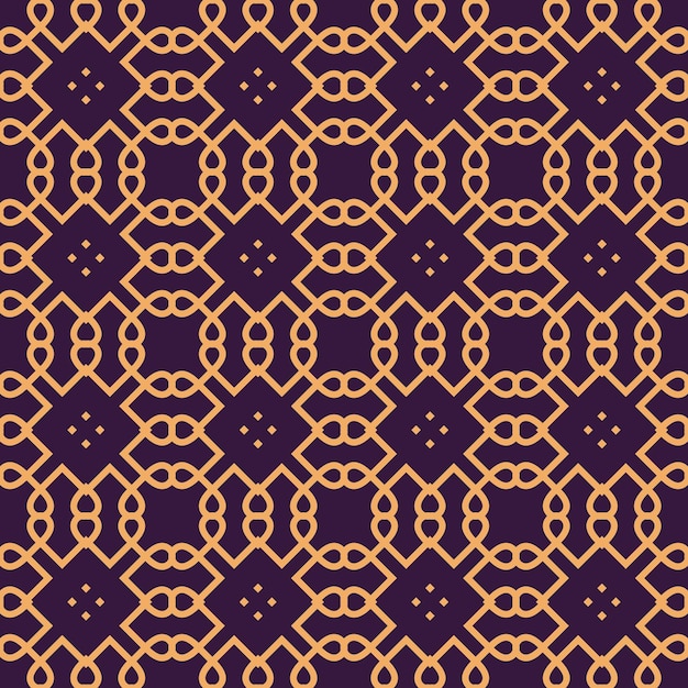 Patrón transparente de vector Textura lineal elegante moderna Repetición de mosaicos geométricos con elementos de línea