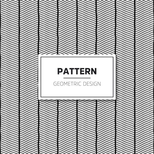 Patrón transparente de vector. Textura moderna y elegante con rayas onduladas.
