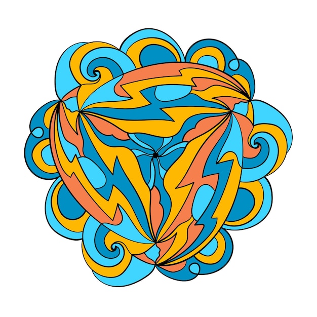 Vector patrón transparente de vector textura ornamental elegante ornamento abstracto colorido