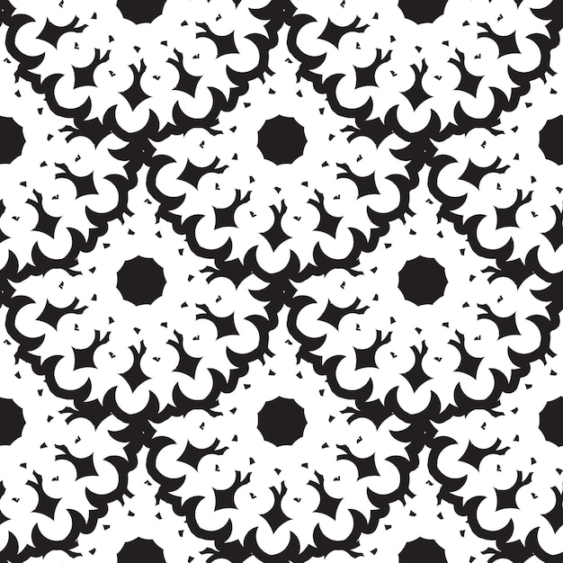 Patrón transparente de vector vintage blanco y negro, papel tapiz. Textura clásica elegante. Adorno de lujo. Elementos reales, victorianos, barrocos. Ideal para telas y textiles, papel tapiz o cualquier idea deseada.