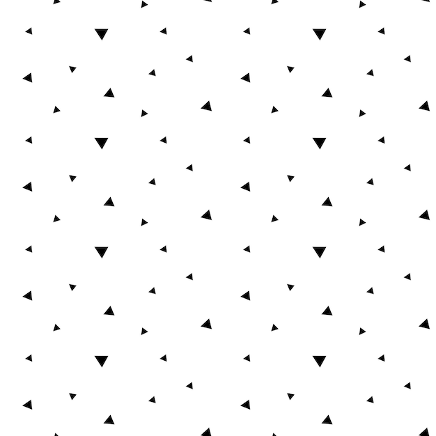 Patrón triangular sin costuras Ilustración vectorial imprimible para papel tapiz de portada textil