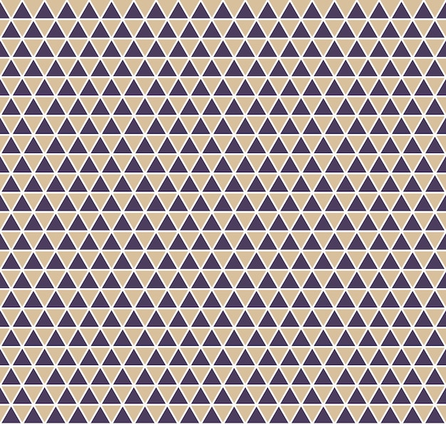 Patrón de triángulo. Fondo simple geométrico. Ilustración de estilo creativo y elegante.