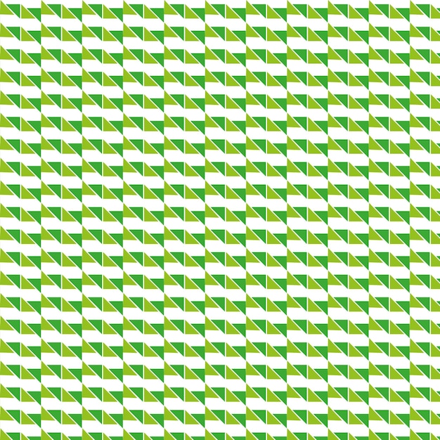 Patrón de triángulo geométrico verde