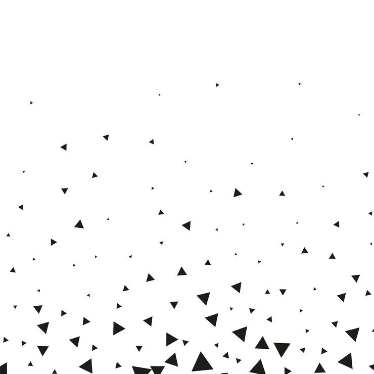 Vector patrón de triángulo de impresión de diseño de moda hipster geométrico abstracto