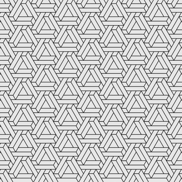 Patrón de triángulo de Penrose sin costuras