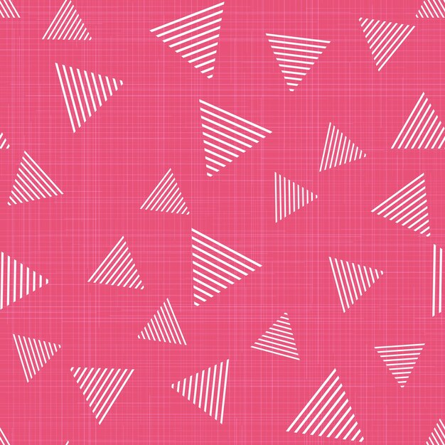 Patrón de triángulo en textil, fondo geométrico abstracto. Ilustración de estilo creativo y de lujo.