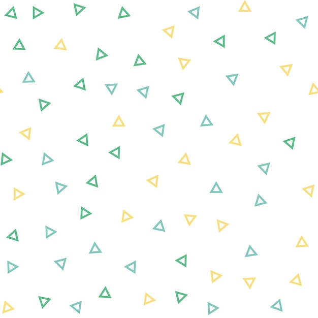 Patrón de triángulos al azar, fondo abstracto. Ilustración simple geométrica. Estilo creativo y de lujo