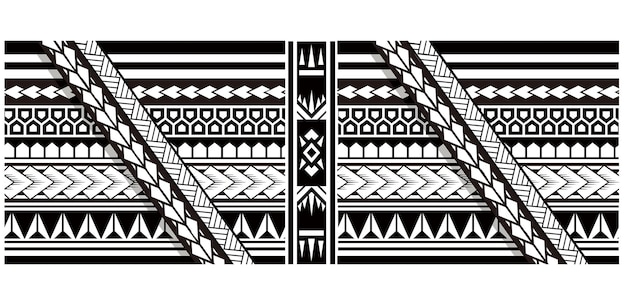 Vector patrón tribal azteca patrón étnico patrón tribal sin costuras diseño tradicional tribal