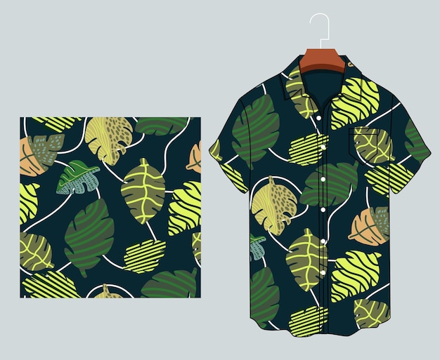 patrón tropical de hojas monstera para plantilla de tela