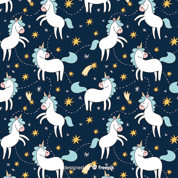 Patrón de unicornio