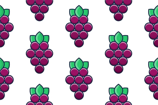 patrón de uvas