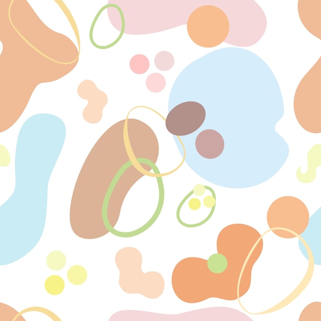 Patrón de vector abstracto con estilo