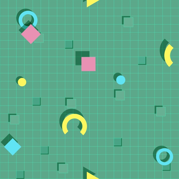 Patrón de vector abstracto moderno. Ilustración vectorial abstracta de moda. Fondo elegante abstracto