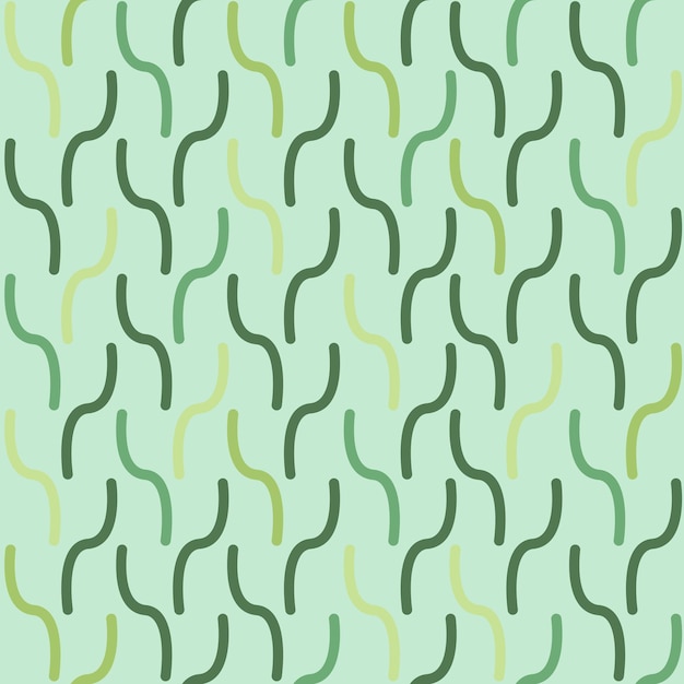Patrón de vector abstracto rayas verdes