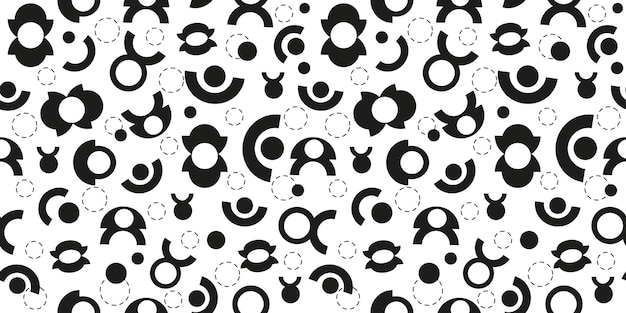 Patrón de vector abstracto