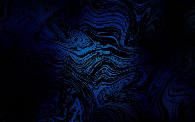 Patrón de vector AZUL oscuro con formas de lámpara