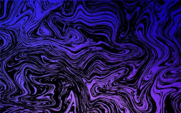 Patrón de vector azul rosa oscuro con formas líquidas