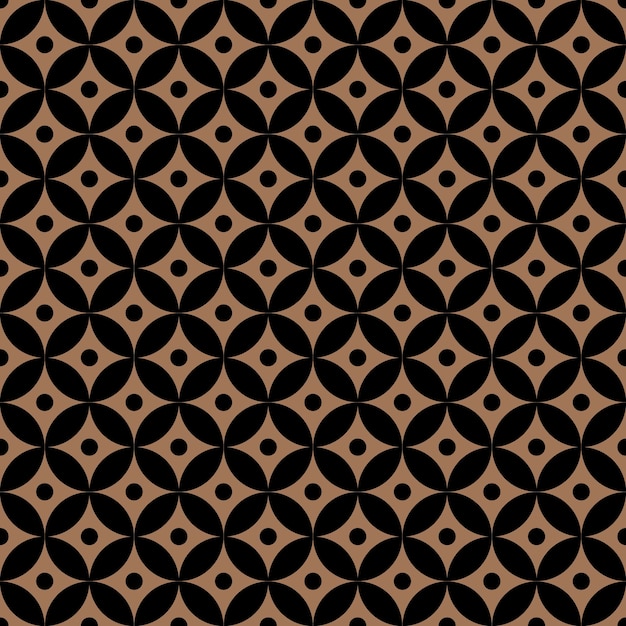 Patrón de vector de estrella transparente de círculo de lujo geométrico. Textura abstracta para textil.