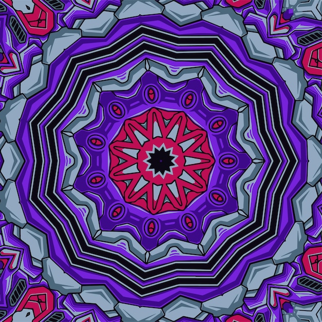 Patrón de vector geométrico irregular de fondo abstracto