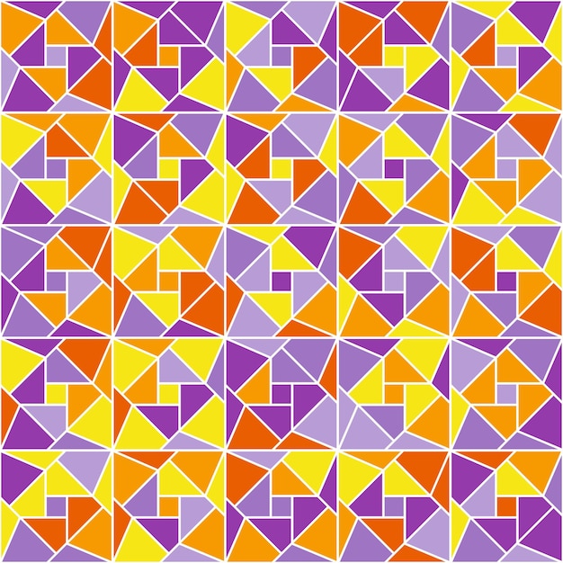 Patrón de vector inconsútil colores modernos formas geométricas Panel de vector de stock