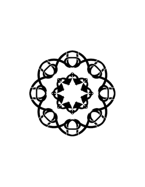 Patrón de vector de mandala