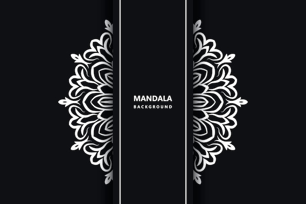 Patrón de vector de mandala