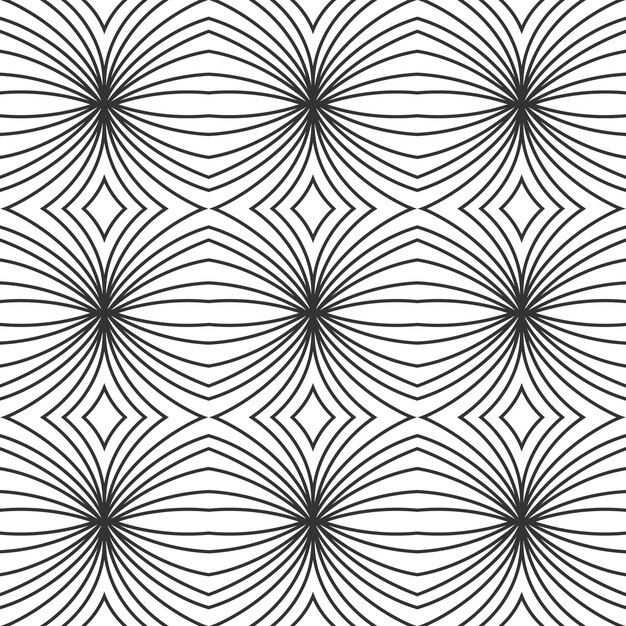 Patrón de vector transparente abstracto en estilo zentangle para diseño de textura y diseño de textiles y embalaje para colorear