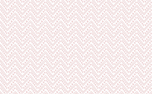 Patrón de vector transparente abstracto geométrico Adorno étnico rosa Fondo pastel