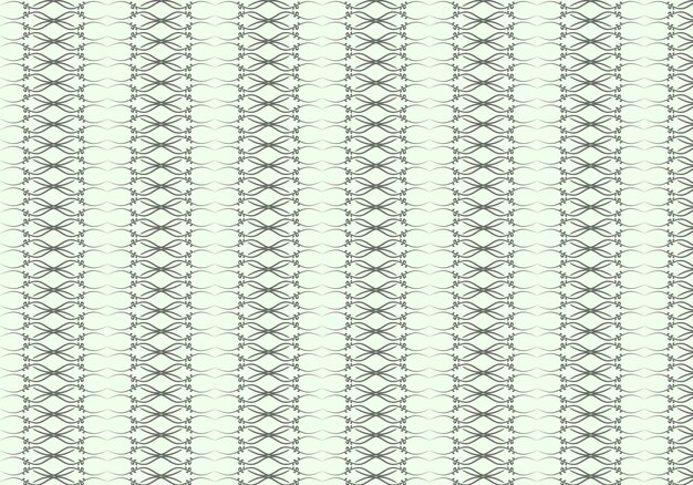 Patrón de vector transparente en estilo geométrico ornamental vector free