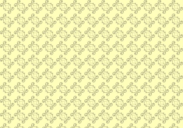 Patrón de vector transparente en estilo ornamental vector gratis