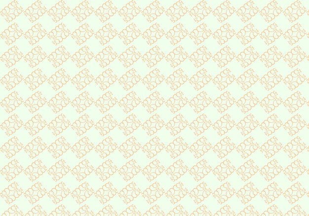Patrón de vector transparente en estilo ornamental vector gratis