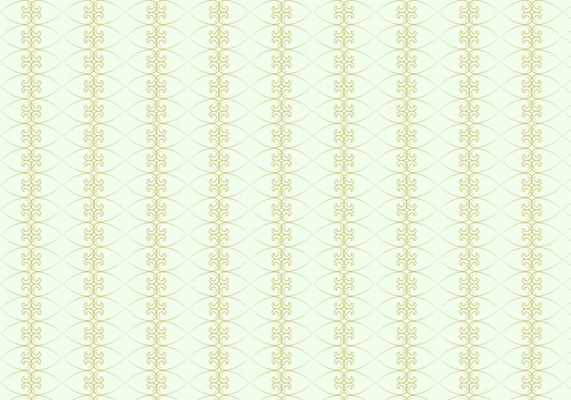 Patrón de vector transparente en estilo ornamental vector gratis