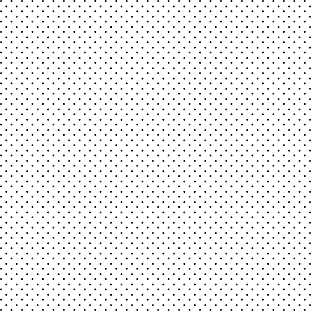 Patrón de vector transparente de lunares Fondo simple blanco