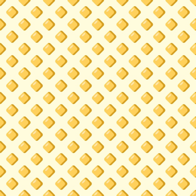 Patrón de vector transparente de rombo amarillo para imprimir y envolver