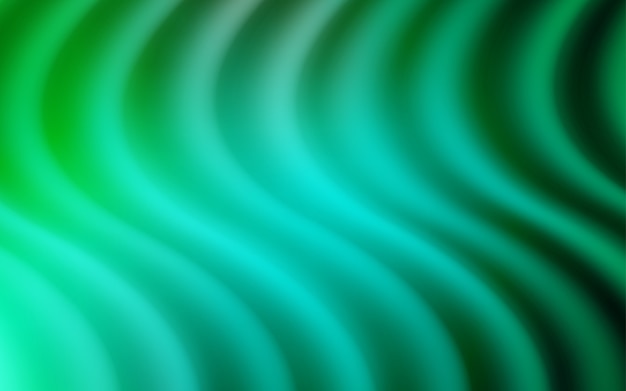 Patrón de vector verde claro con formas de burbujas