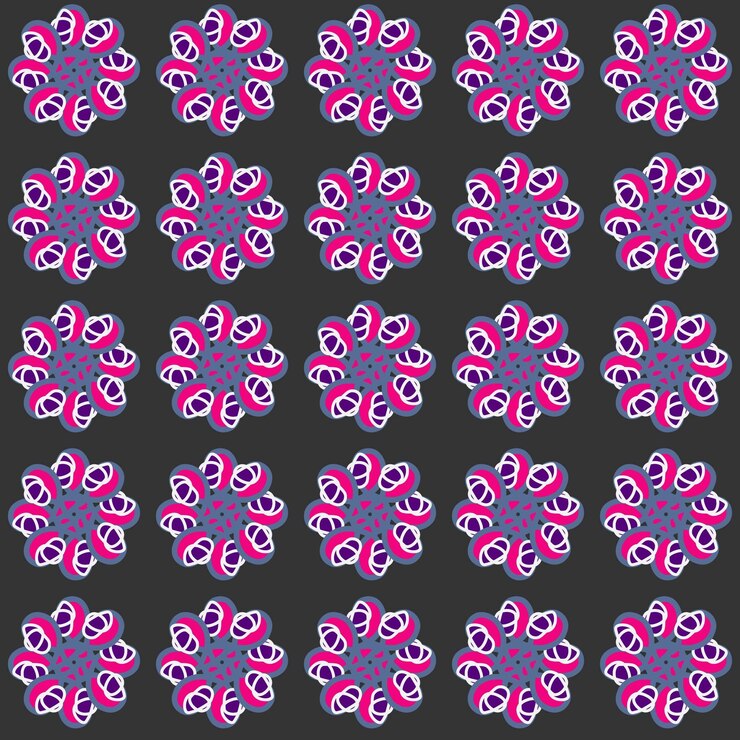 Vector patrón de vectores de colores