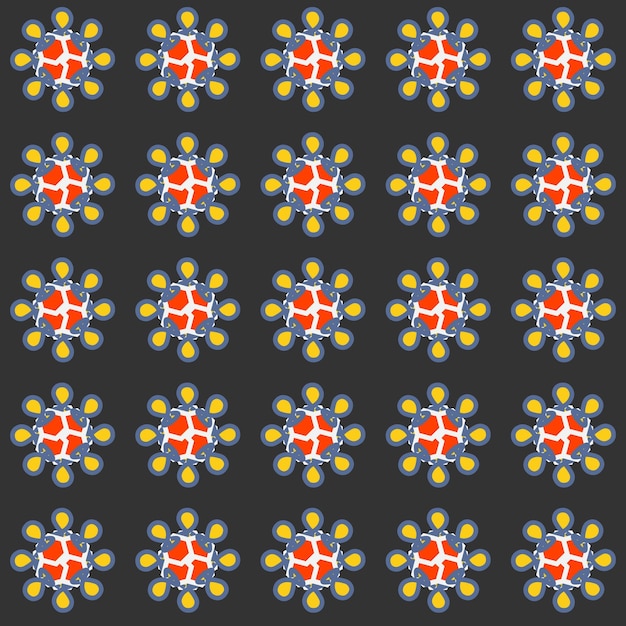 patrón de vectores de colores