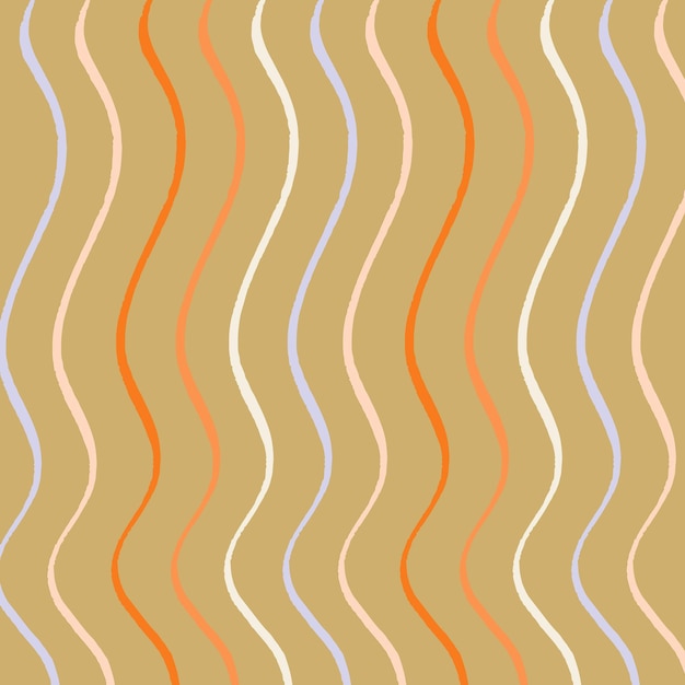 Vector patrón vectorial abstracto patrón de rayas onduladas de colores