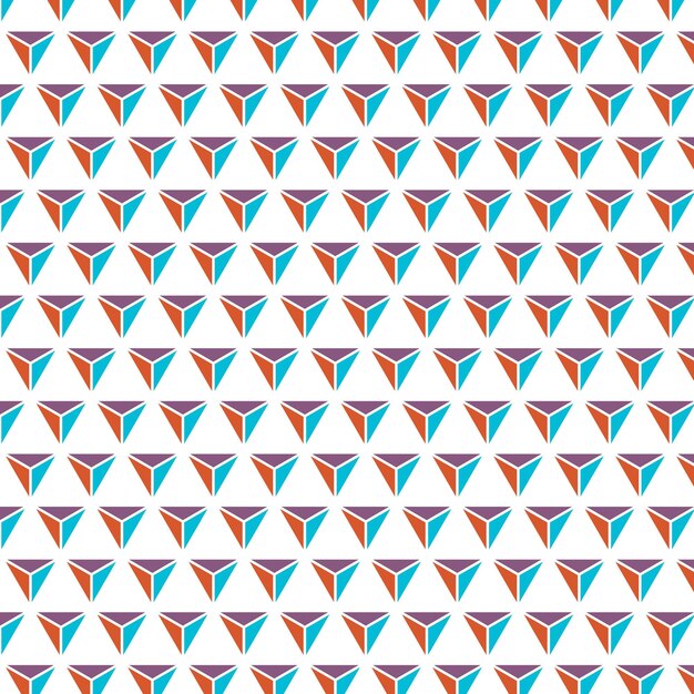 patrón vectorial de costuras abstractas modernas geométricas simples
