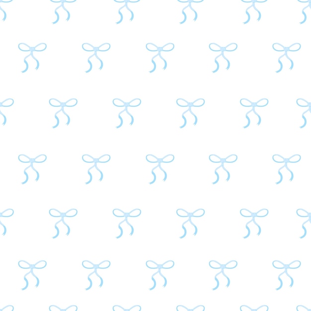 Patrón vectorial sin costuras con arcos azules sobre un fondo blanco