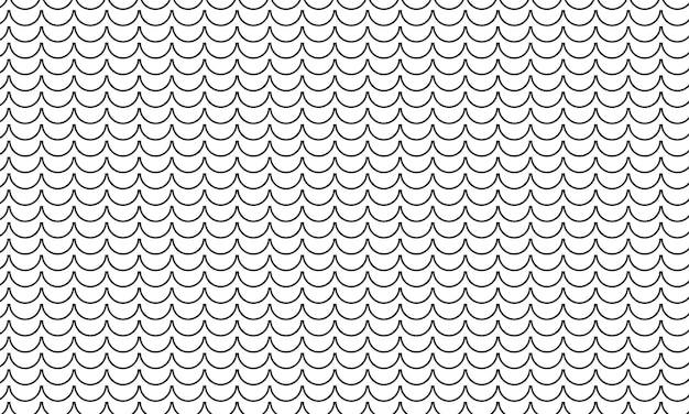 patrón vectorial sin costuras de círculos blancos y negros sobre un fondo gris