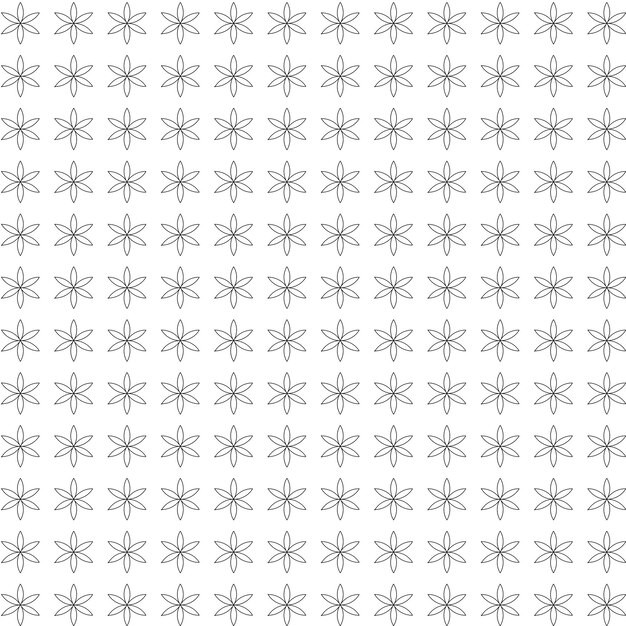 Patrón vectorial sin costuras en estilo ornamental geométrico
