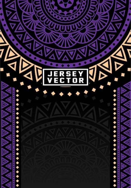 patrón vectorial de jersey para el fondo de sublimación