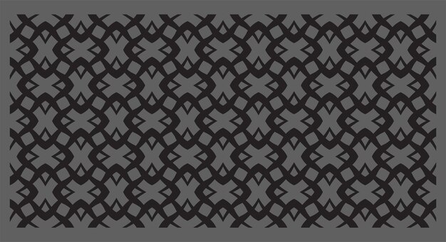 patrón vectorial motivo abstracto batik borneo dayak