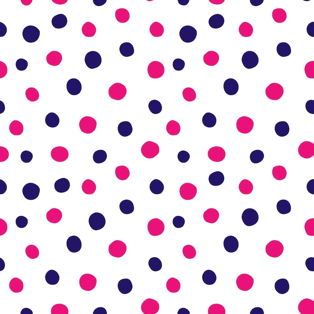 patrón vectorial de puntos polares con fondo blanco