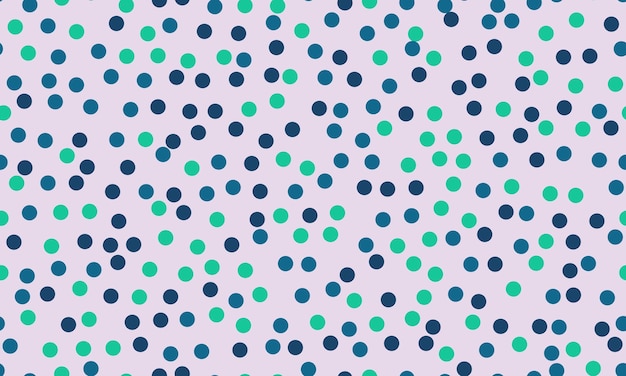Patrón vectorial de puntos polcas con círculos geométricos Perfecto para diseños textiles papel tapiz o fondos de carteles de moda con un estilo minimalista abstracto