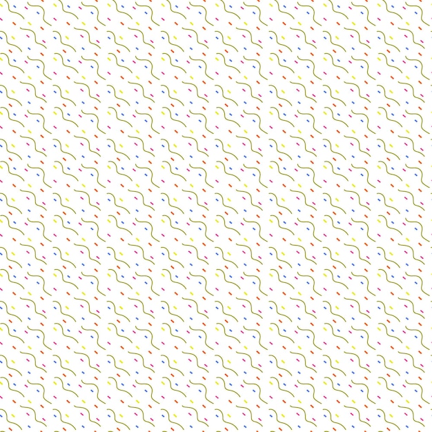 patrón vectorial con repetición de pequeños elementos y puntos de fondo abstracto